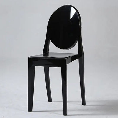 주문 노르딕 플라스틱 Chiavari 의자 폴리프로필렌 아크릴 검은 Chiavari 의자 온라인 제조